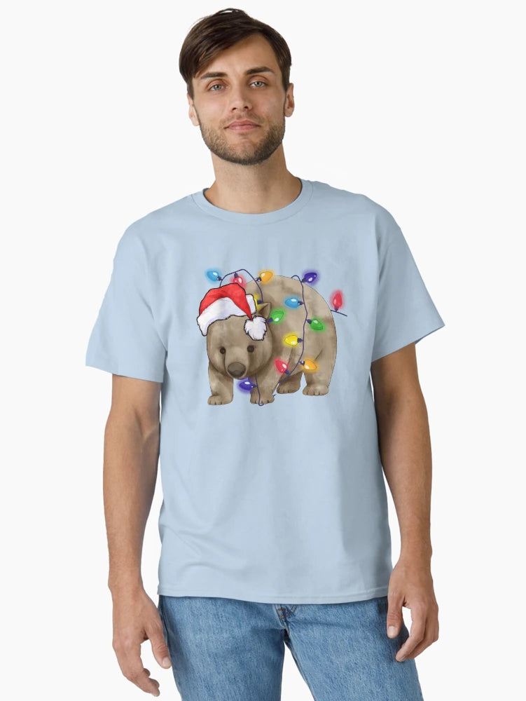 Extra Festive Wombat - Christmas Wombat Australian Christmas Gift Men Woman Kids.