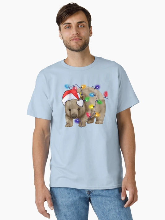 Extra Festive Wombat - Christmas Wombat Australian Christmas Gift Men Woman Kids.
