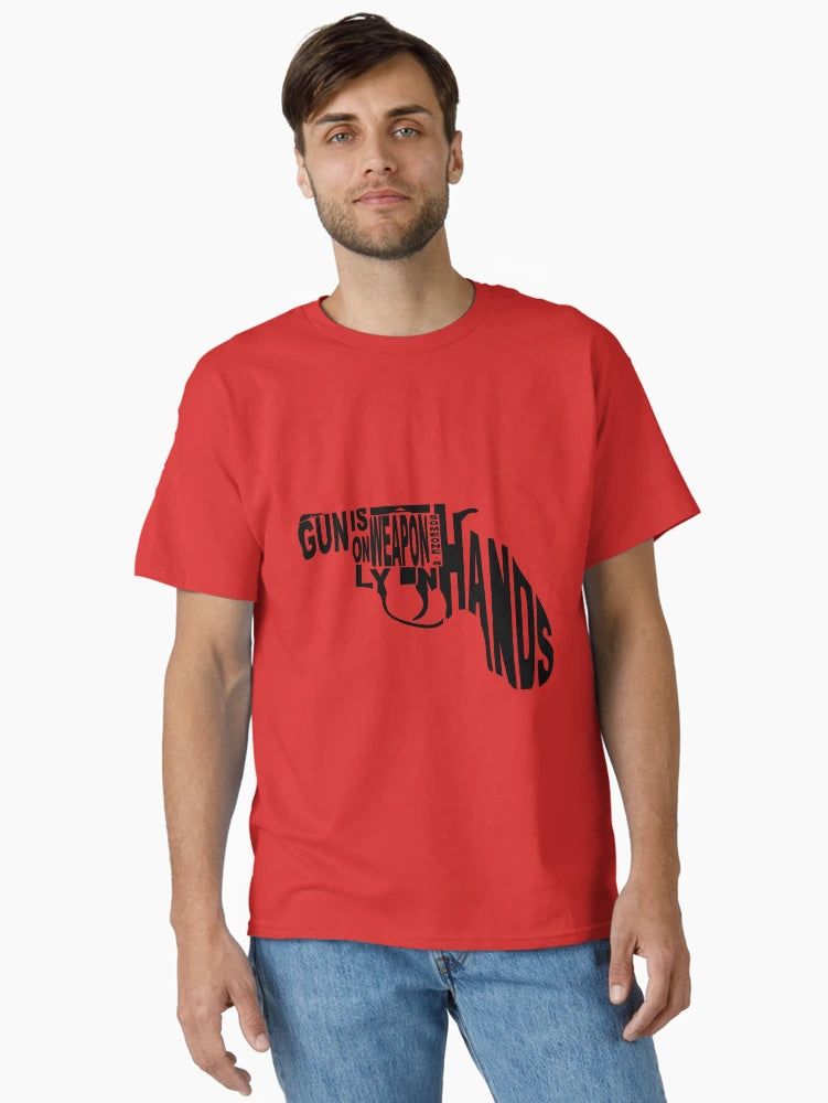 A gun is only a weapon in someone's hands