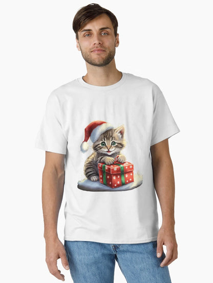 A Whimsical Kitten With a Gift