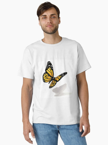 3D Butterfly - colored pencil drawing