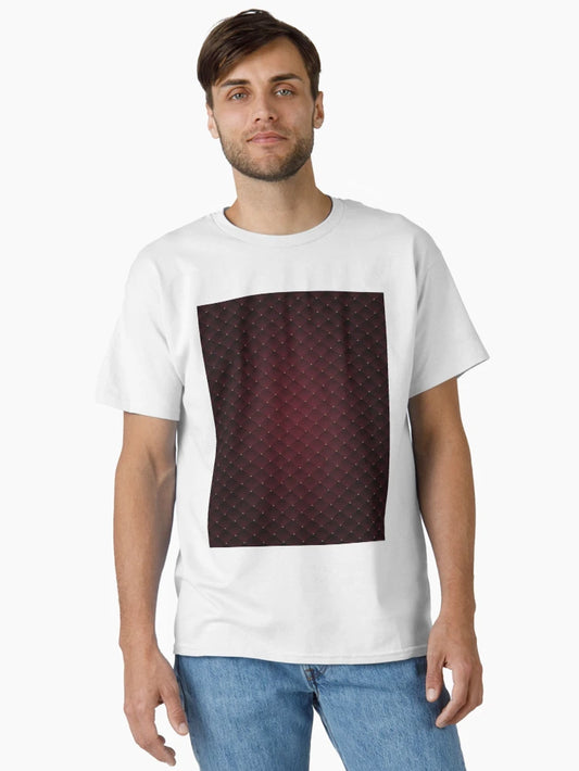 3D Red Squares pattern