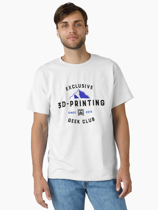 3d-printing club logo black and blue font
