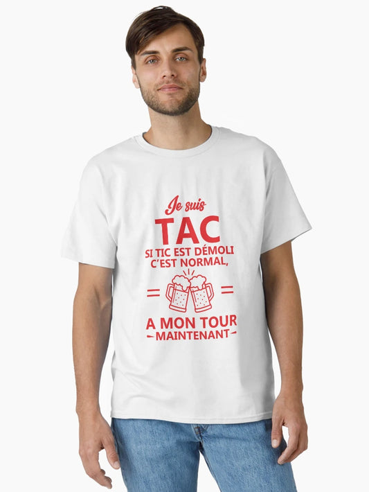 I Am Tac – Humor, Duo & Beer – Party T-shirt