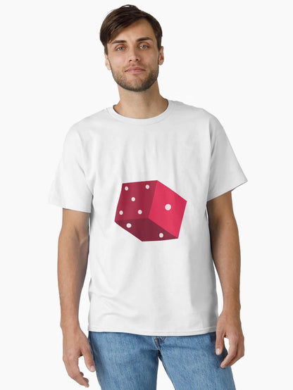 3D dice red