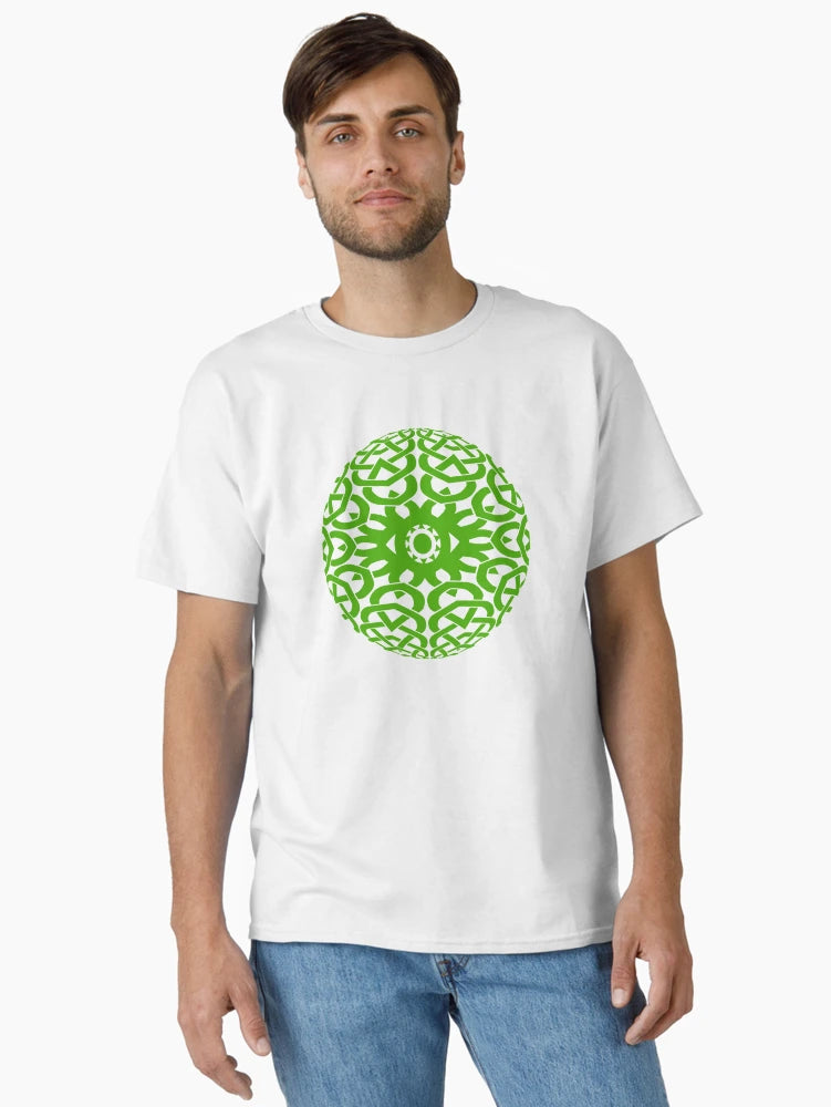 3D Celtic Sphere Design with Eye at the Center