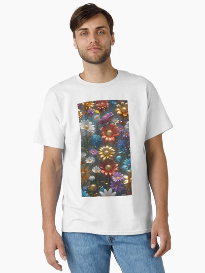 3d Colorful Flowers Backgroun, Floral Pattern