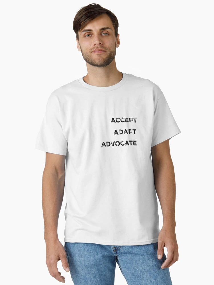Accept Adapt Advocate new