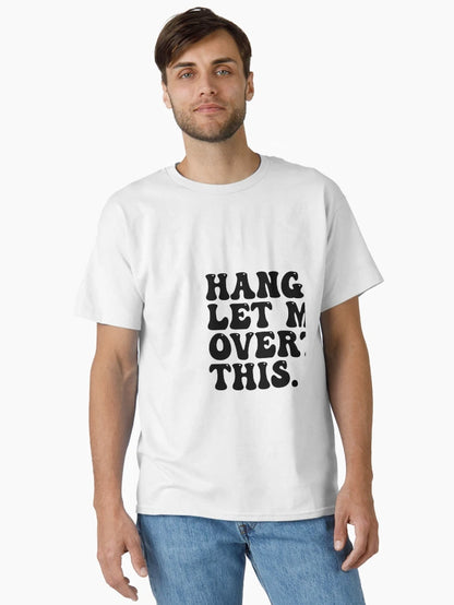 Hang on. Let me overthink this.