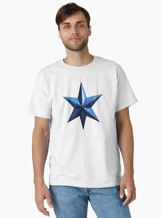 3D Blue Star