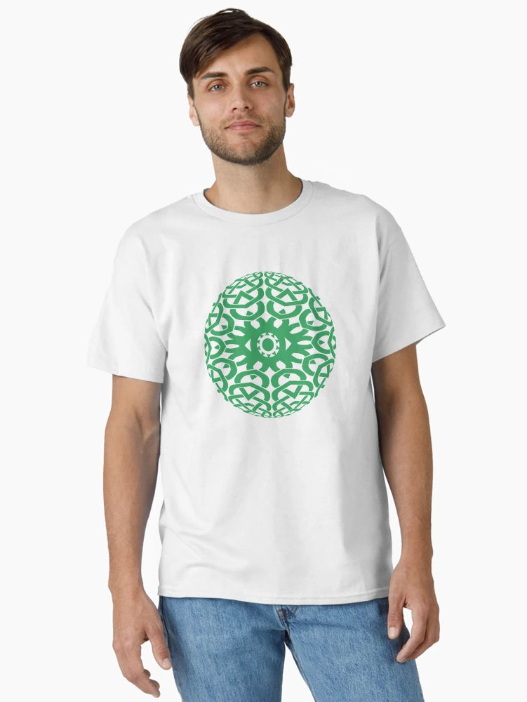 3D Celtic Sphere Design with Eye at the Center
