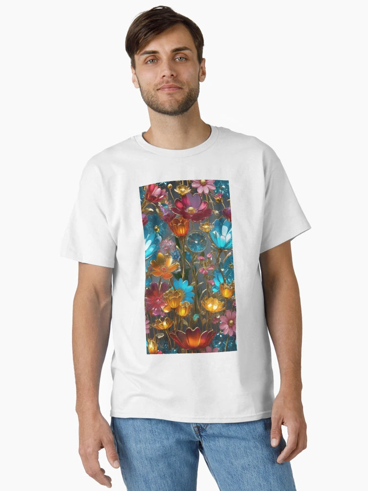 3d Colorful Flowers Backgroun, Floral Pattern