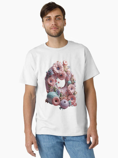 Dreamy Floral Donut - 3D Render in Pastel Colors