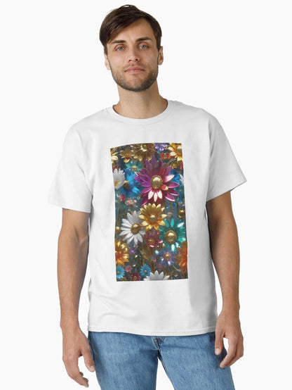 3d Colorful Flowers Backgroun, Floral Pattern