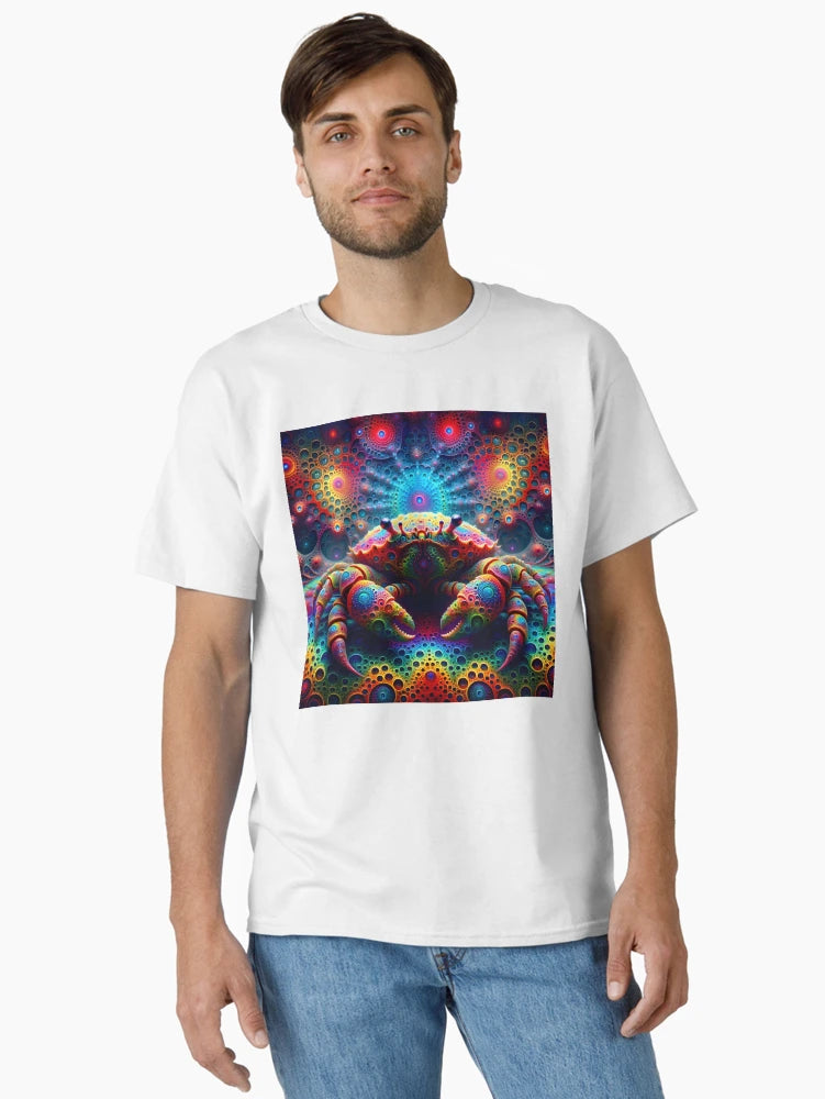 A.I. Psychedelic Fractal Crab 0002 FunFractals ChromaDepth 3D