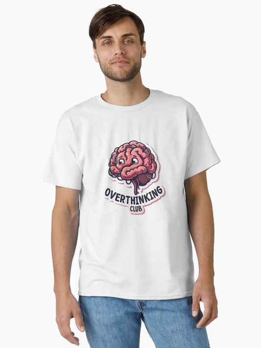 Overthinking Club Sticker – Anxiety Humor Relatable Design Ultra Gift Drop: Summer Edition