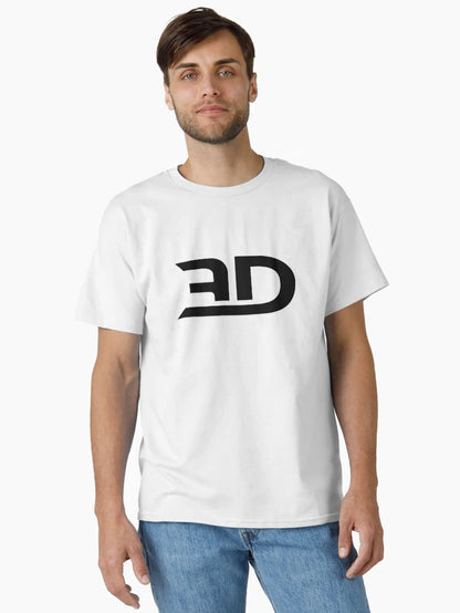 3D Minimal Logo - Black