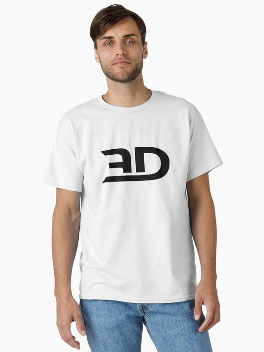 3D Minimal Logo - Black