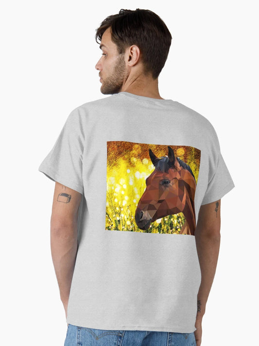 3d Horse Harvest Gold