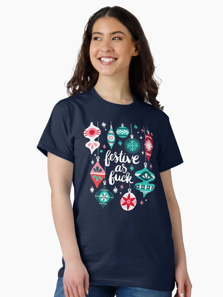 Festive As Fuck – Navy Palette