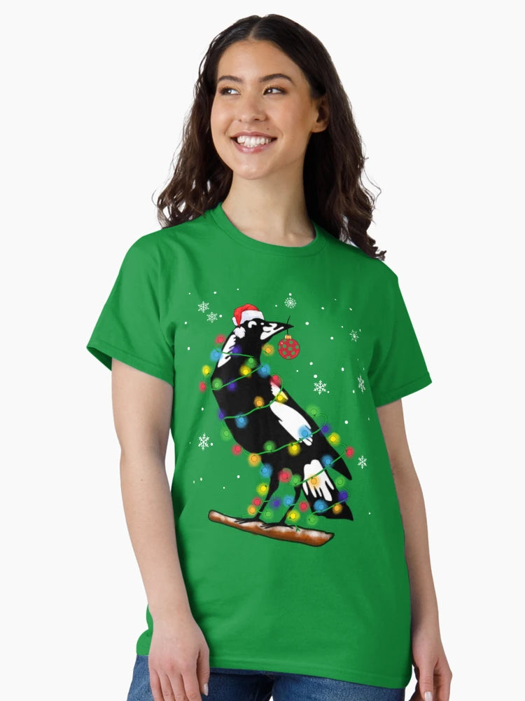 Extra Festive Magpie, Xmas magpie - Australian Christmas Gift Men Woman kids