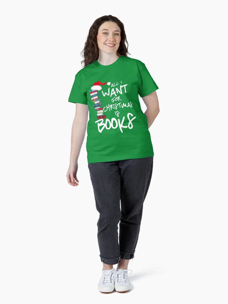 All I Want For Christmas Is Books Holiday