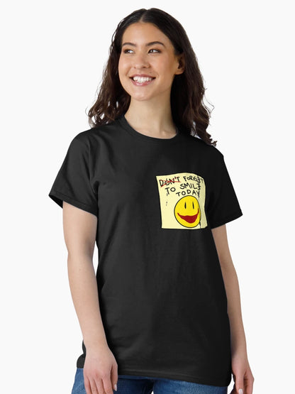 DONT FORGET TO SMILE TODAY POCKET DESIGN