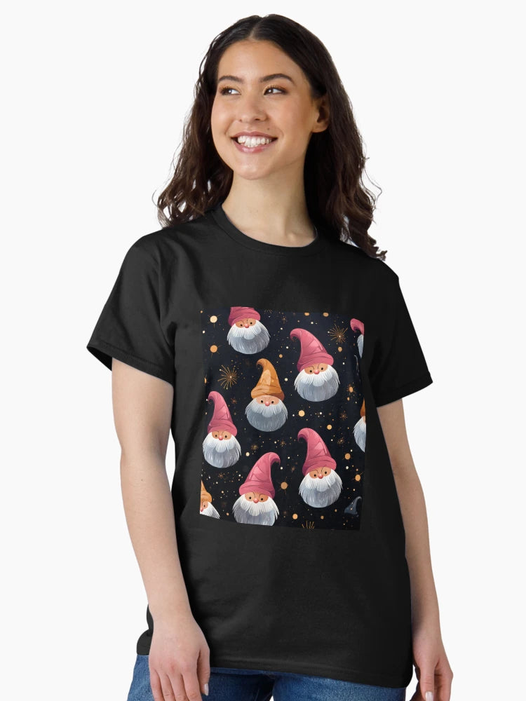 Festive Christmas Designs - Colorful Santa Clauses