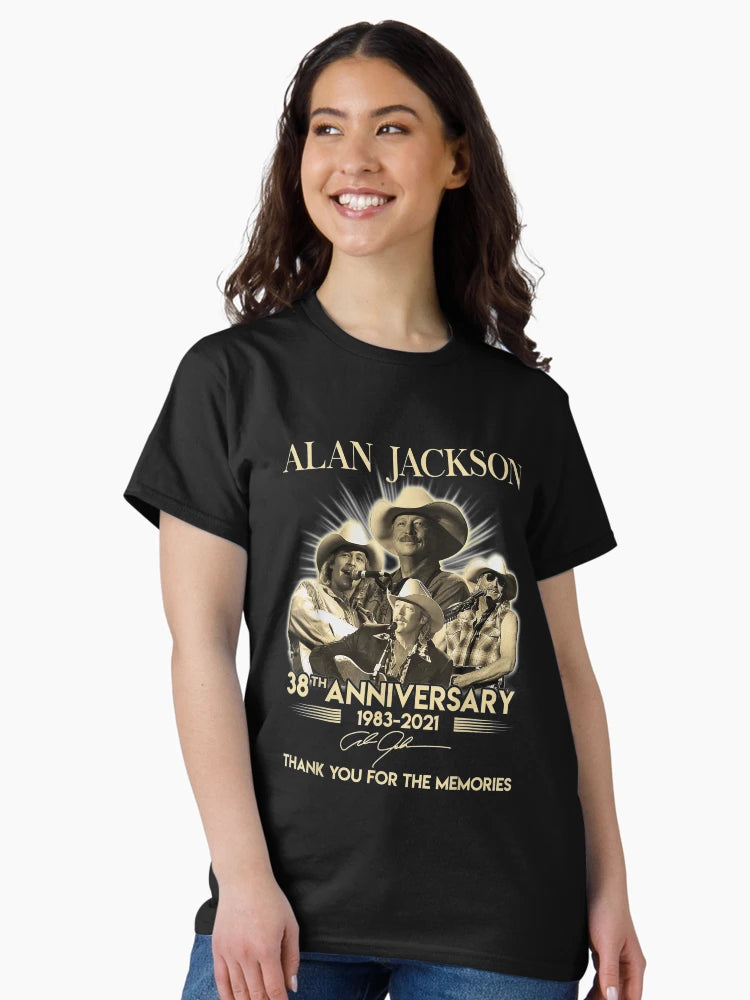 38th Anniversary Alan Art Jackson Limited Design Gift For Fans, For Men and Women, Gift Father Day, Gift Halloween Day, Gift Thanksgiving, Gift Christmas Day