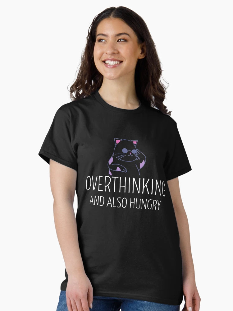 Overthinking And Also Hungry - Cat Mood