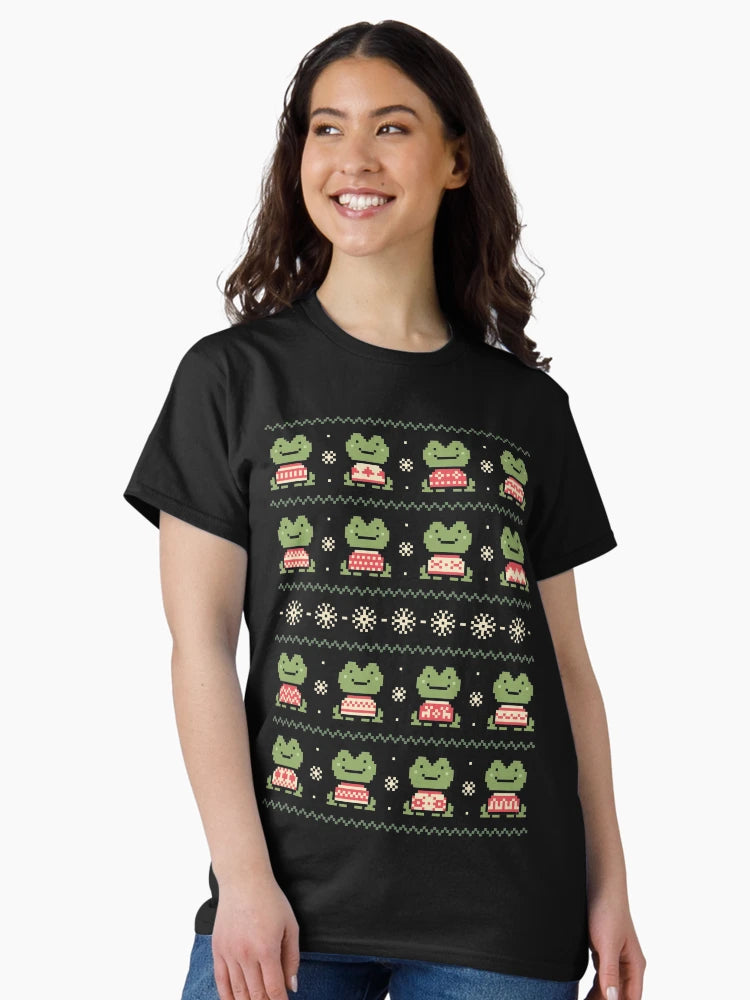 Frogs In Sweaters (Dark)