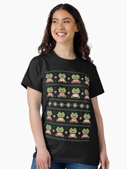 Frogs In Sweaters (Dark)