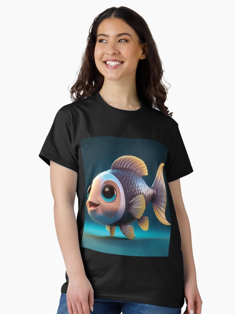 Adorable 3D Fish Fun