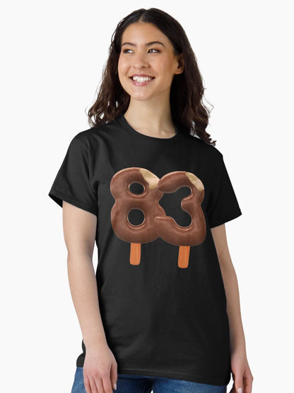 83 Ice Cream Eighty Three Number 3d Chocolate