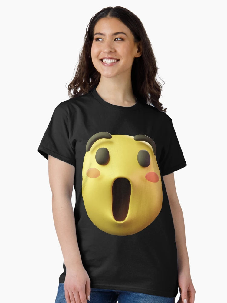 Emoji Smiley Amazed 3D Face