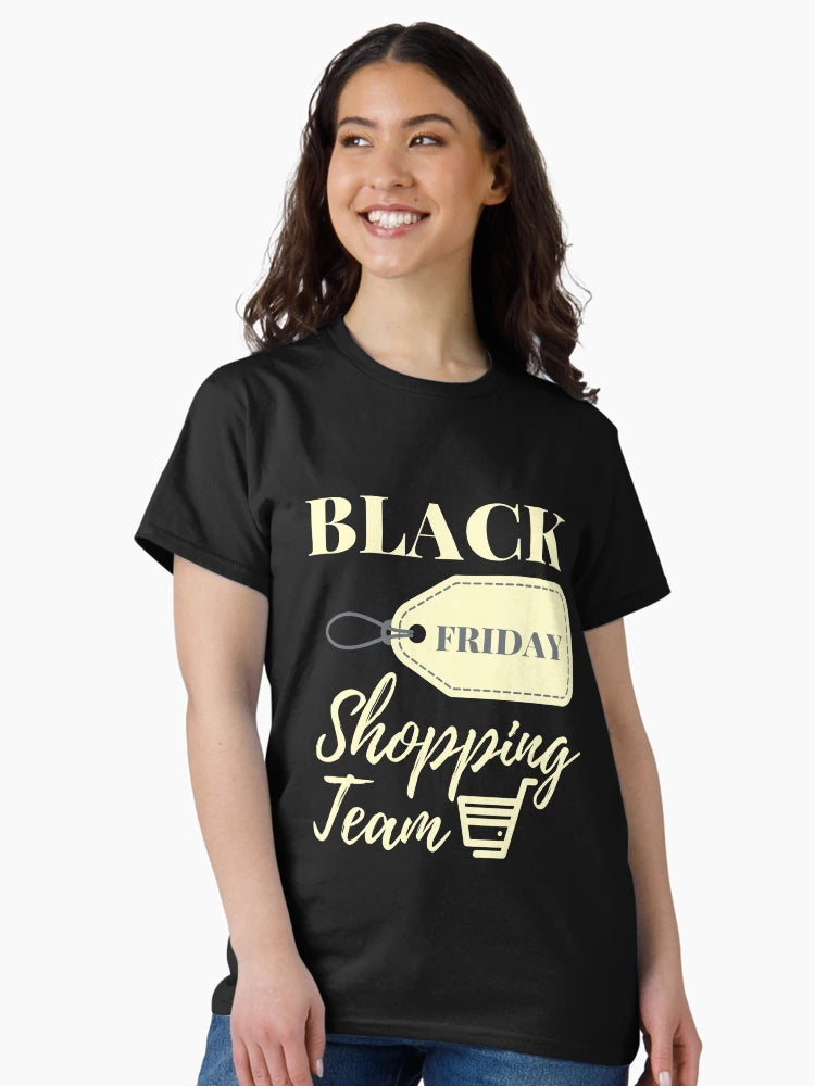 Family Black Friday  Shopping Team