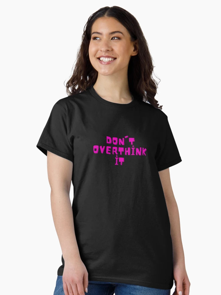 overthinking alert printed