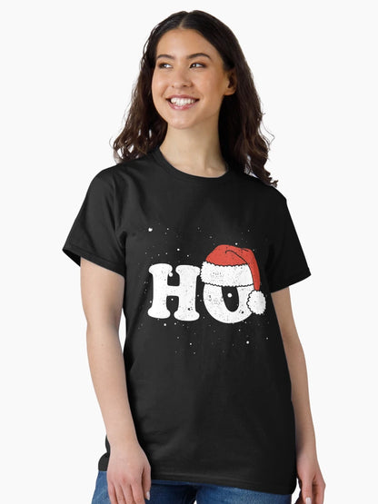 Ho Santa hat Funny Christmas Winter