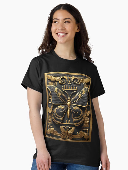 Egyptian Black & Gold 3D Decorative Butterfly Panel Art