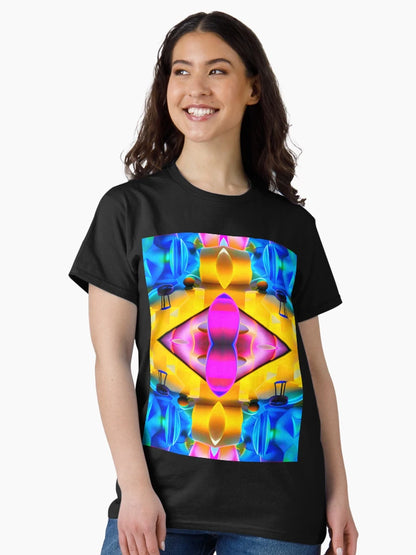 Abstract 3D art. Multi colors vibrant