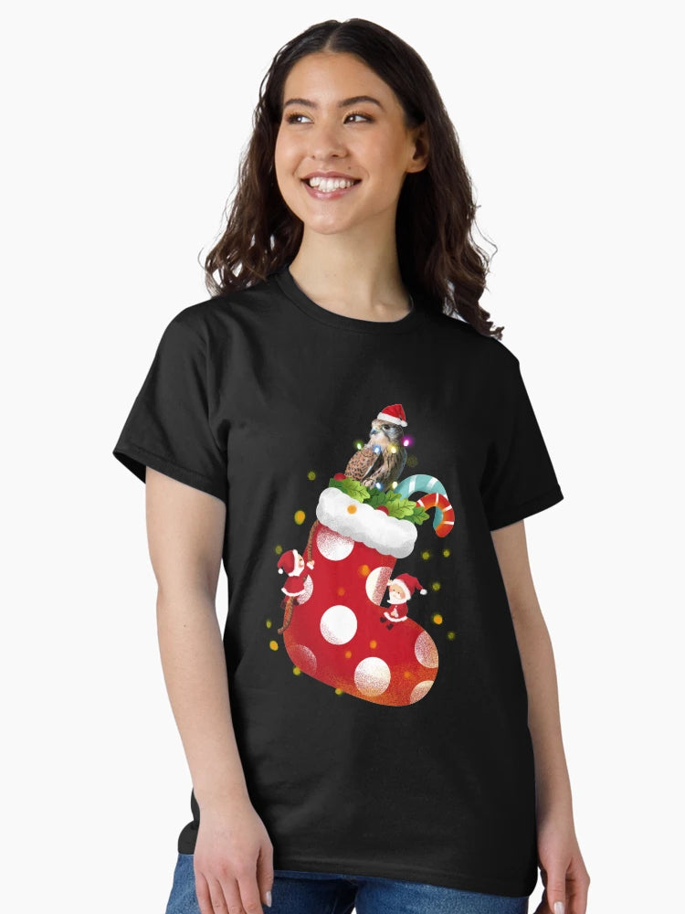 Falcon With Hat Christmas Socking