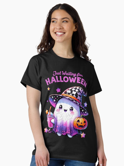 Adorable Ghost Awaiting Halloween