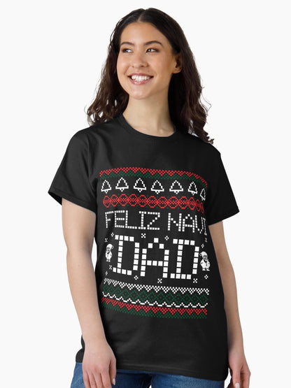 Feliz Navi Dad Ugly Christmas Shirt