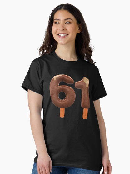 61 Ice Cream Sixty One Number 3d Chocolate