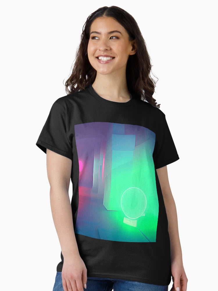 Abstract 3D art. Multi colors vibrant