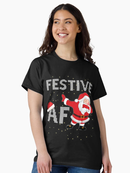 Festive Af Inappropriate Funny Naughty Holiday