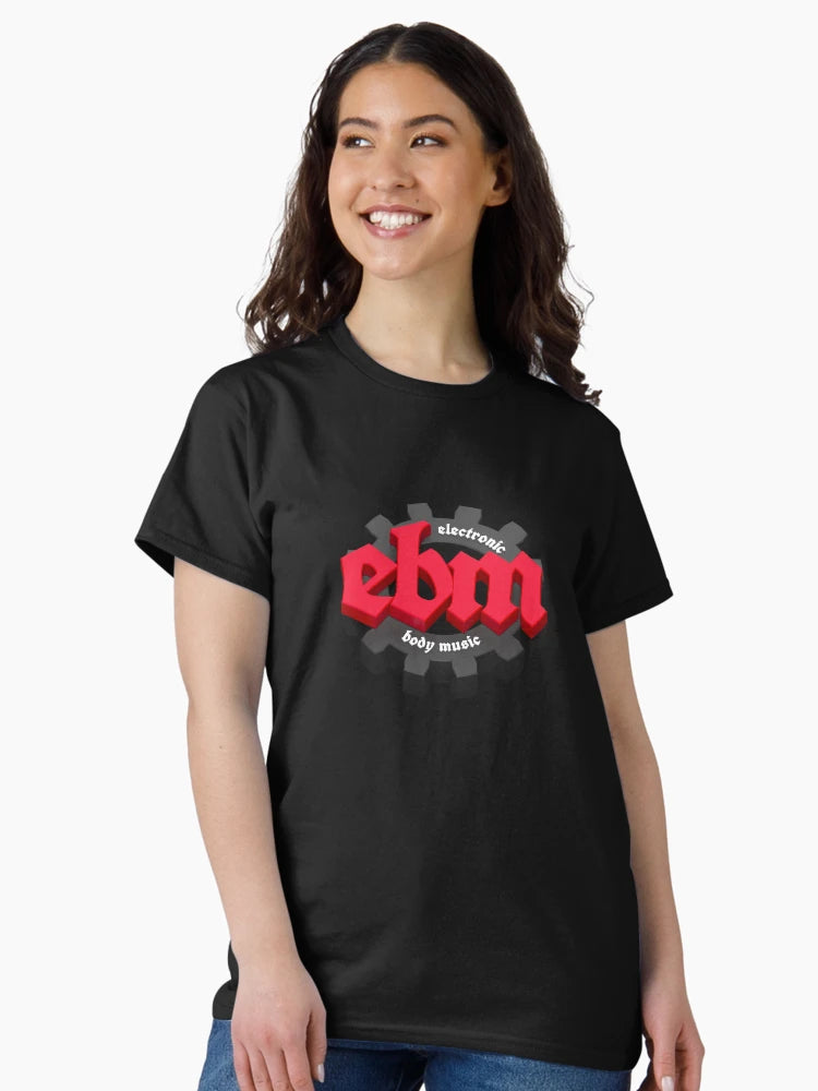 EBM Electronic Body Music Gear Symbol Red