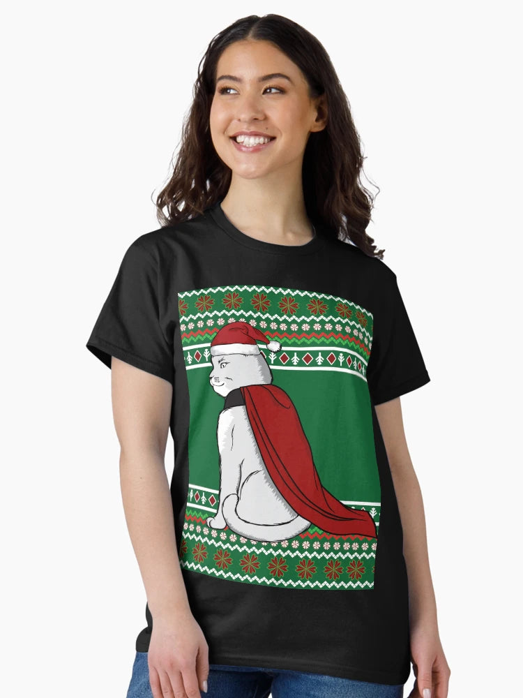 Dressed for the Holidays, Superhero Cloak Included