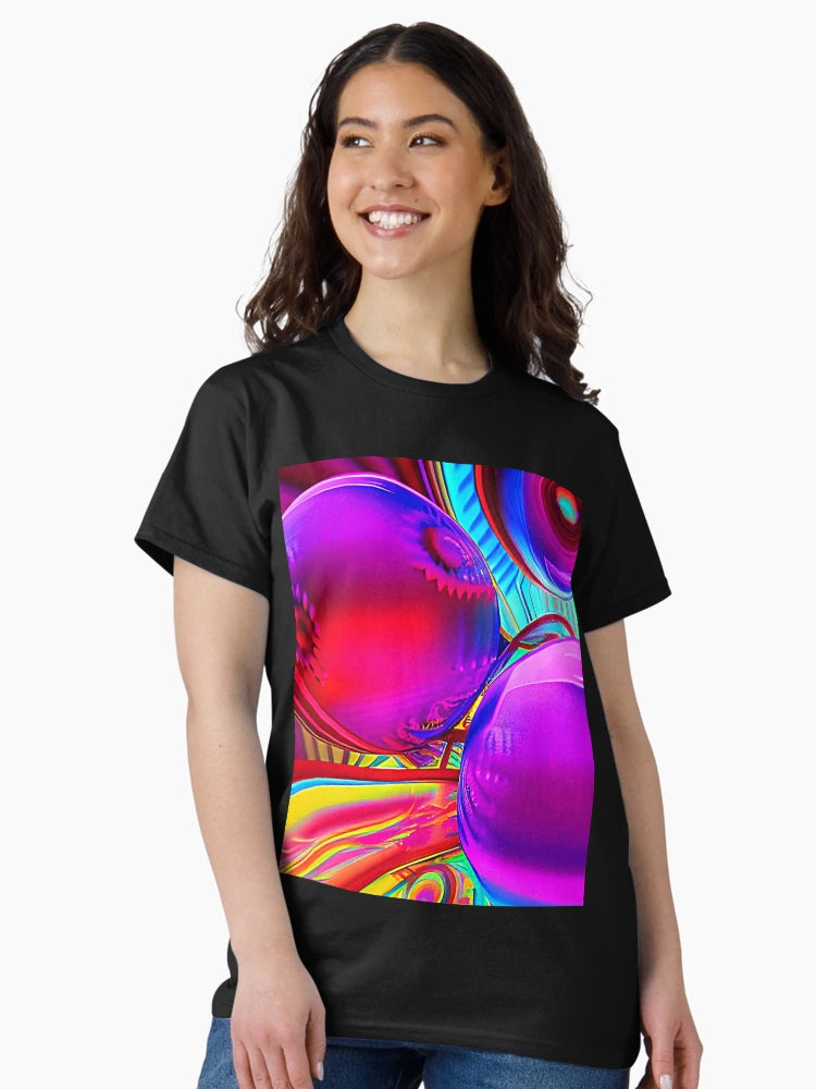 Abstract 3D art. Multi colors vibrant