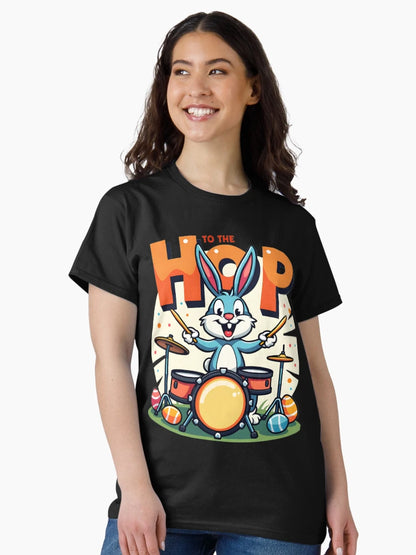 Groovy Easter Bunny Drummer Delight